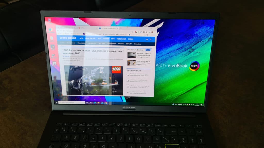 Image 16 : Test Asus Vivobook S15 OLED : un PC qui mise tout sur la qualité d'affichage