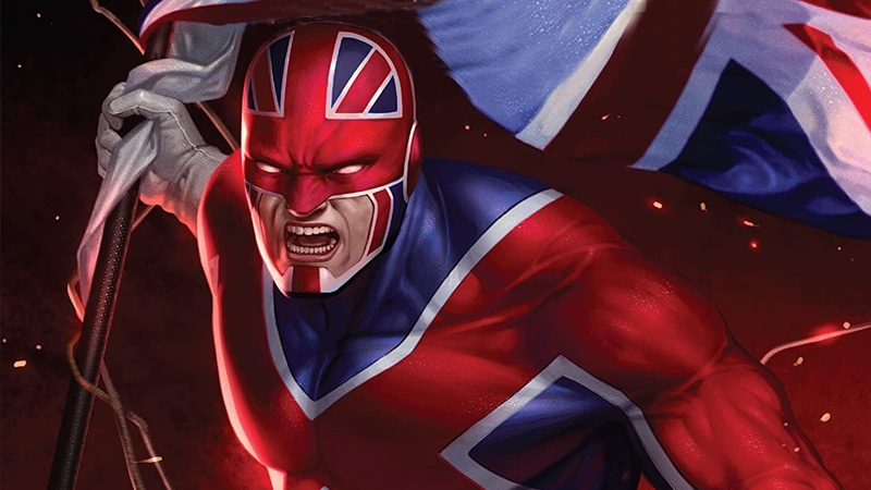 Captain Britain en couverture - Crédits : Marvel 
