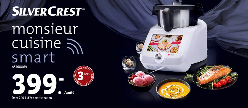 Image 1 : Lidl Monsieur Cuisine Smart (2021) : date de sortie, prix et nouveautés du nouveau robot cuisine