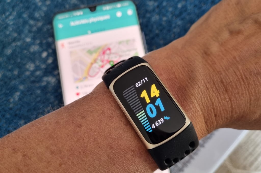 Image 7 : Test du Fitbit Charge 5 : les capteurs santé arrivent en force