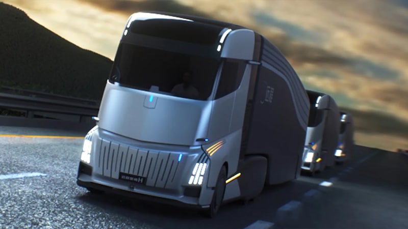 Geely se donne 2 ans pour mettre son camion électrique sur le marché - Crédits : Geely