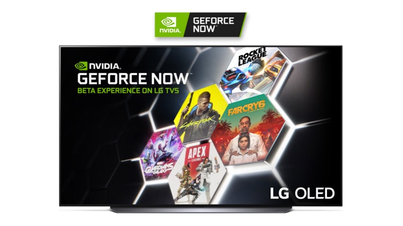 geforce now tv lg