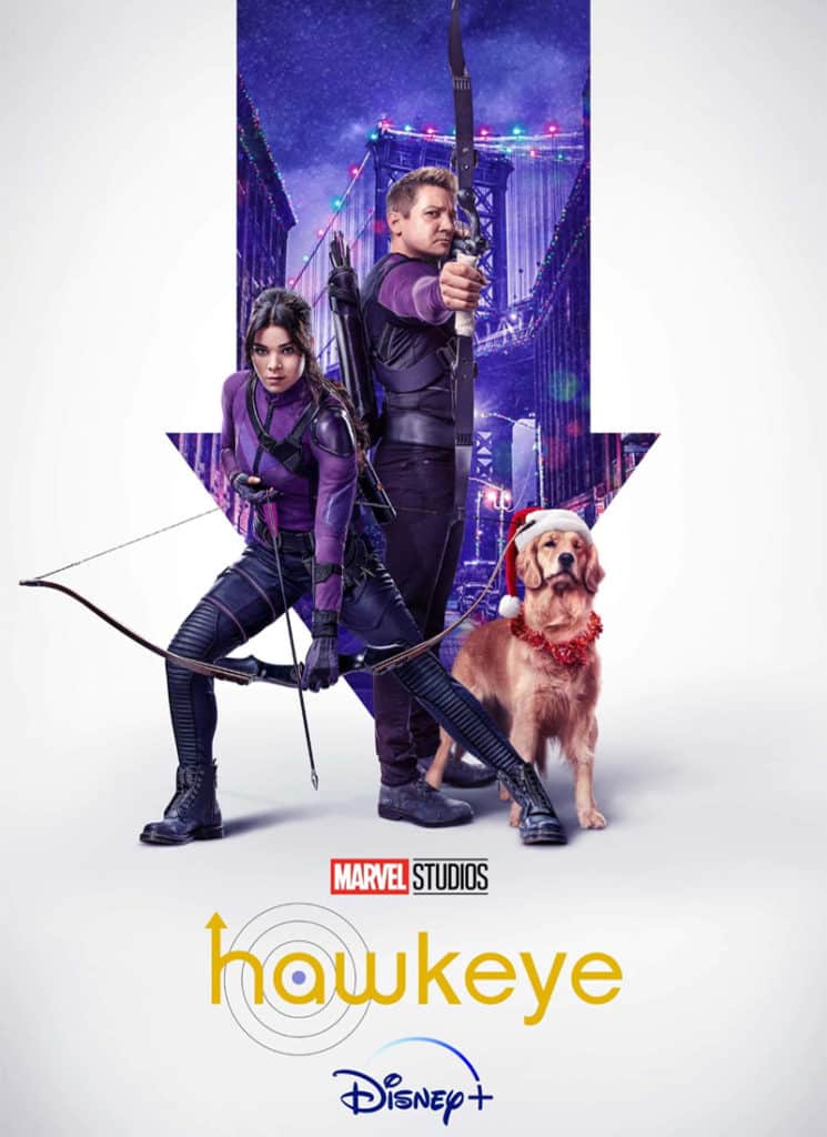 Le poster officiel de Hawkeye - Crédits : Disney/Marvel