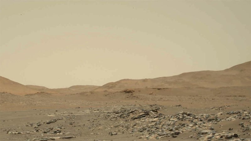 13e vol d'Ingenuity sur Mars - Crédits : NASA