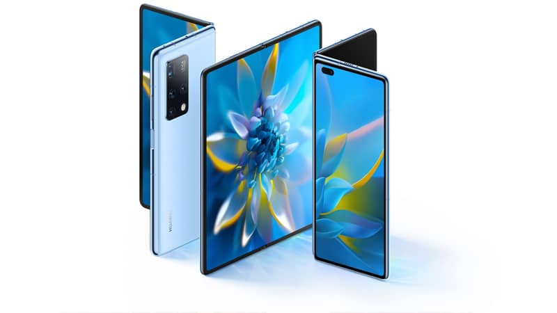 Apparence supposée du Magic X basée sur le design du Mate-X2 d'Huawei - Crédits : Huawei
