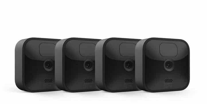 Image 1 : Le kit de 4 caméras de surveillance HD Blink Outdoor est à moitié prix