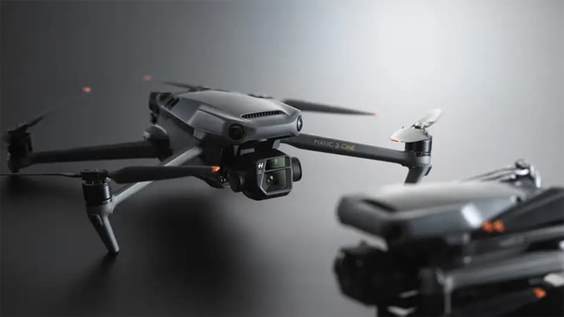 Le nouveau drone  DJI Mavic 3 (2) - Crédits : DJI