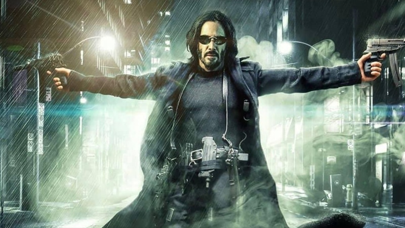 Poster d'annonce de Matrix 4 - Crédits : Warner Bros