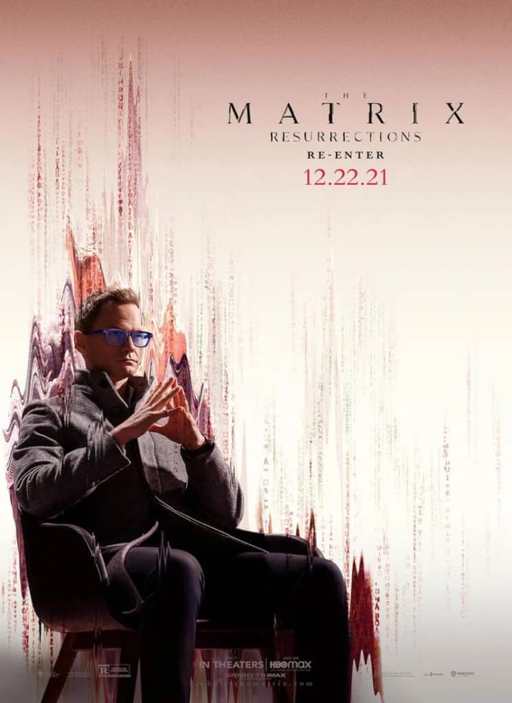 Matrix 4 : tous les personnages de Ressurections présentés dans des affiches ! Par Edouard Le Ricque Matrix-5-745x1024