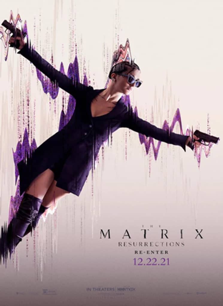 Image 7 : Matrix 4 : tous les personnages de Ressurections présentés dans des affiches