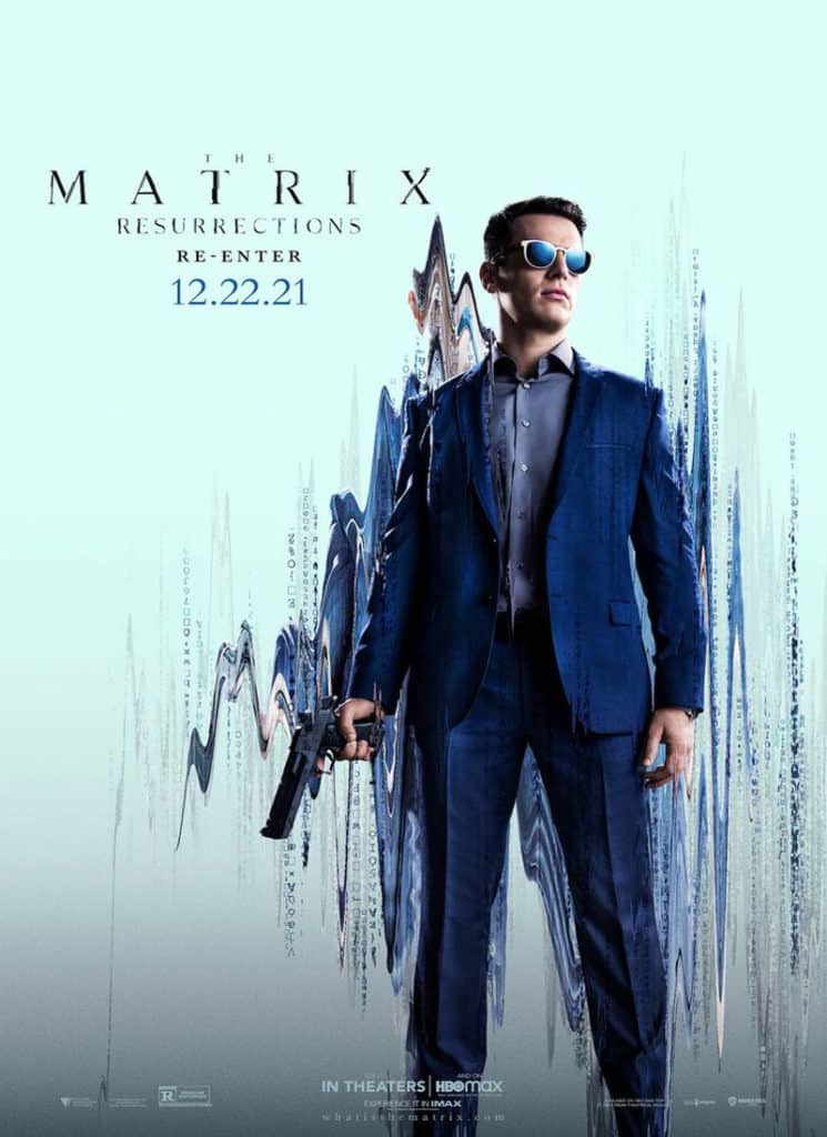 Matrix 4 : tous les personnages de Ressurections présentés dans des affiches ! Par Edouard Le Ricque Matrix8-745x1024