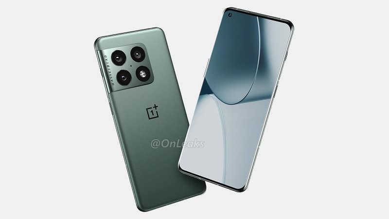 Rendu du OnePlus 10 Pro