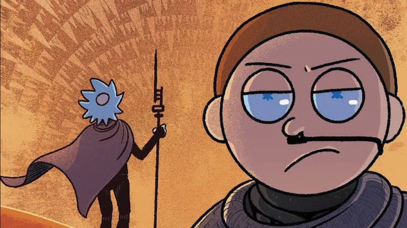 rick morty comics dune