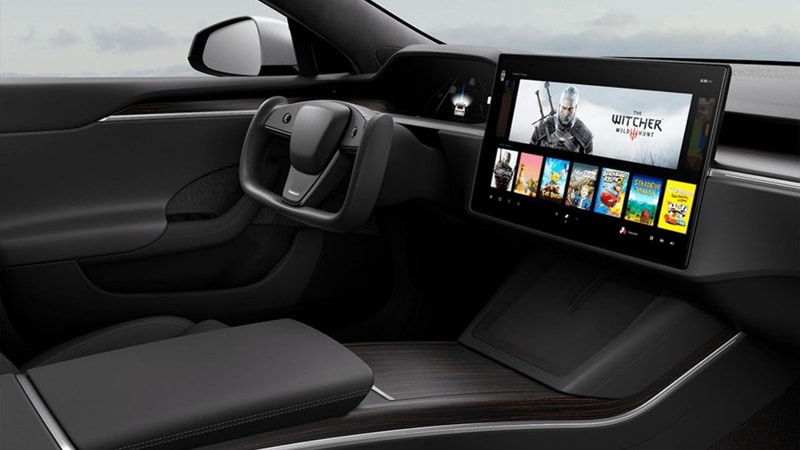 Le MCU dans la Tesla Model Y est désormais equipé de puce AMD - Crédits : Tesla