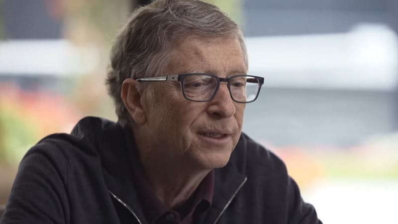 Bill Gates dans le documentaire "Dans le cerveau de Bill Gates"