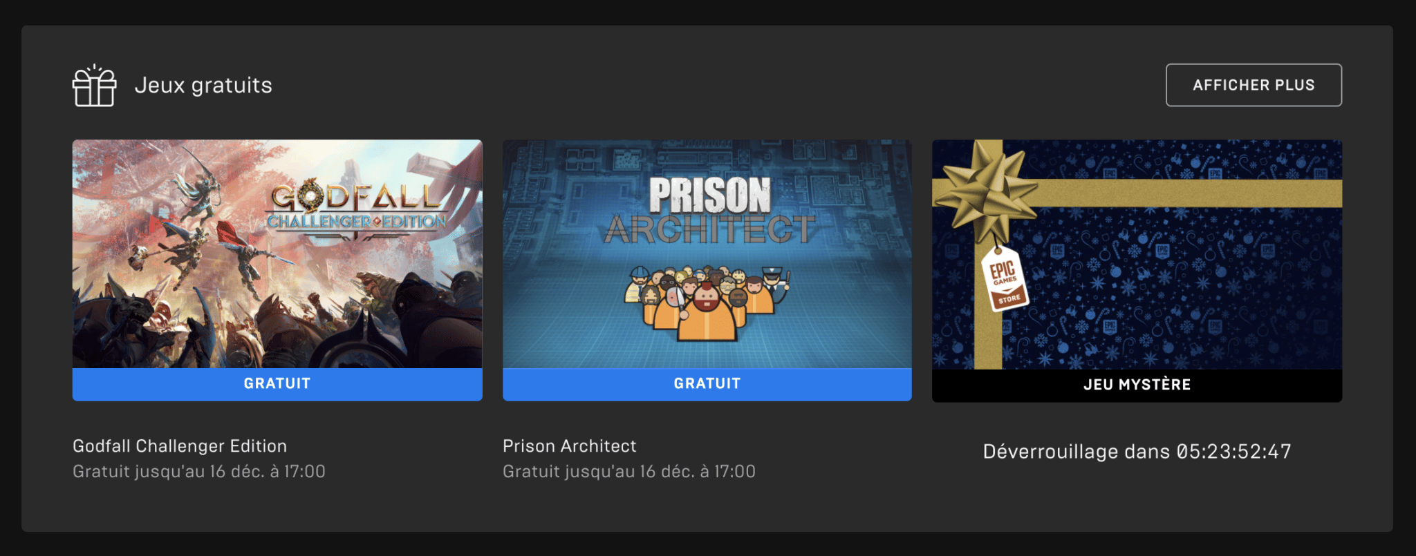 Epic Games Store le jeu gratuit de demain et notre solution pour connaître tous les jeux