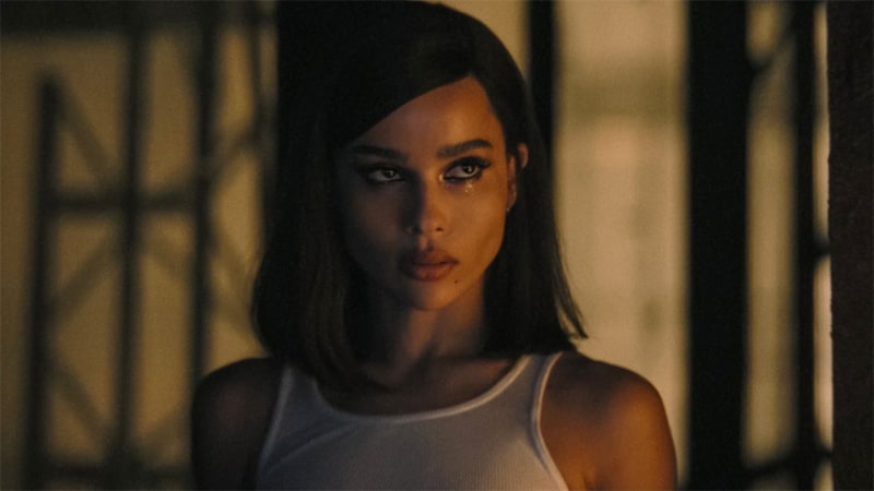 Zoë Kravitz dans The Batman - Crédits : DC Films, 6th & Idaho, et Dylan Clark Productions