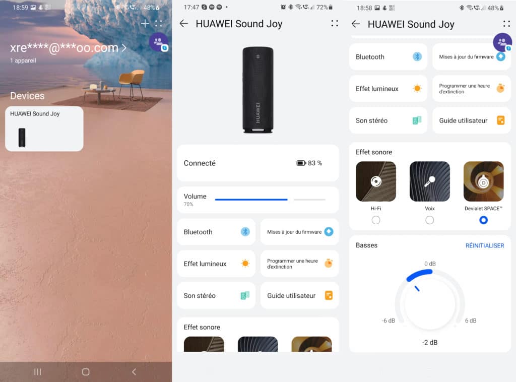 Image 13 : Test Huawei Sound Joy : le son Devialet dans une enceinte Bluetooth pas chère !