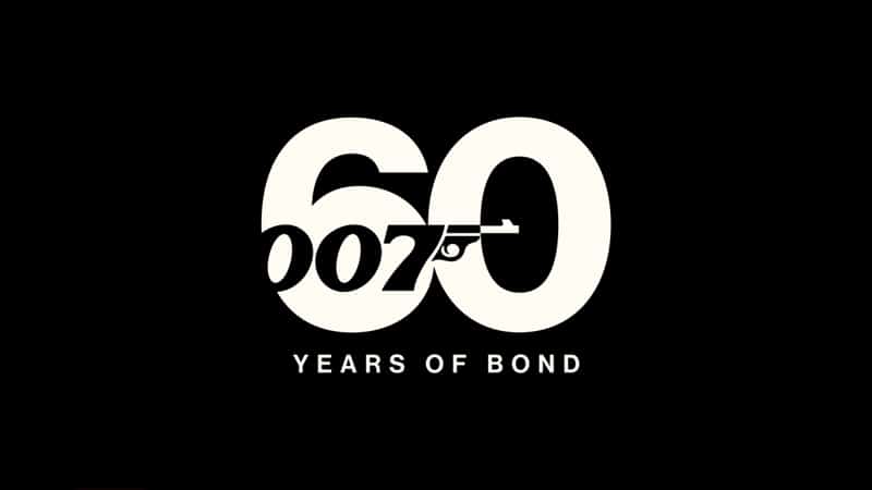 Affiche officielle des 60 ans de James Bond - Crédits : MGM