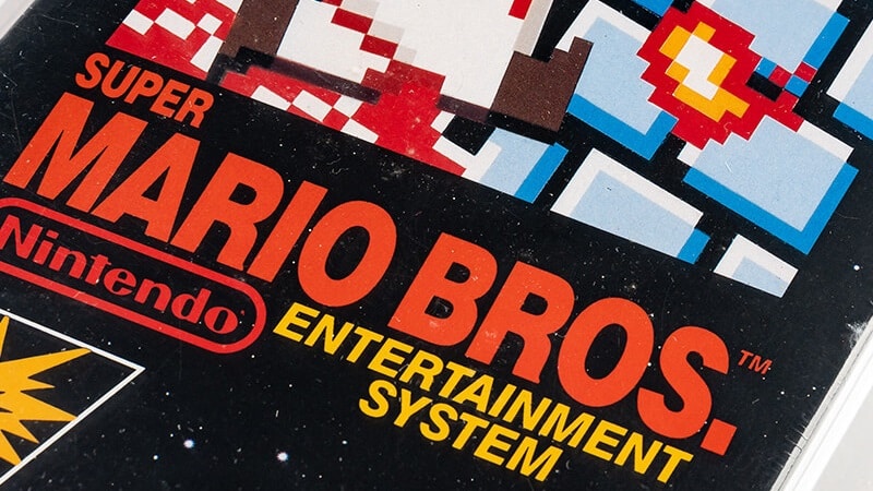 La cartouche de Super Mario Bros. qui s'est vendue à 2 millions de dollars