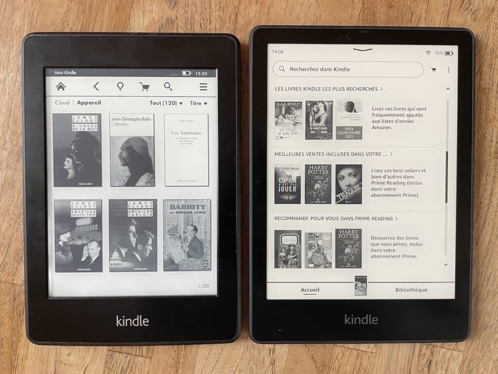 Test Kindle Paperwhite (et Signature) : la liseuse d' reste