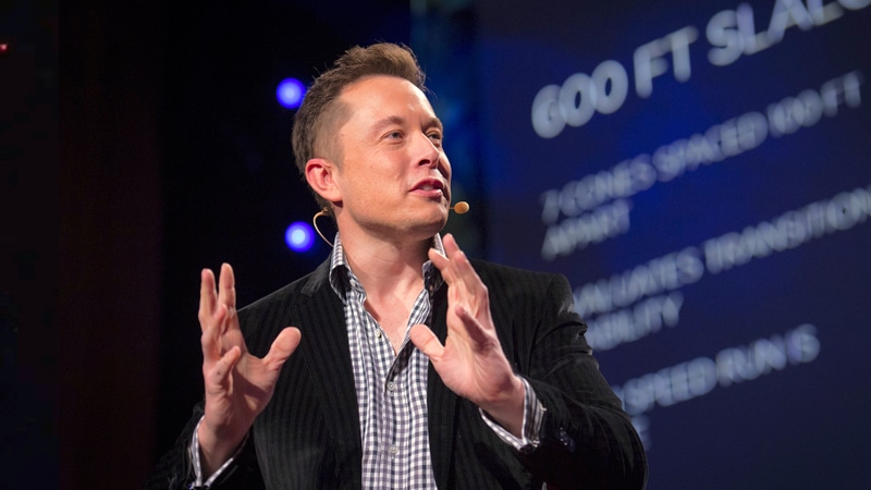 Elon musk durant l'une de ses nombreuses élocutions en publique - Crédits : Wikimédia