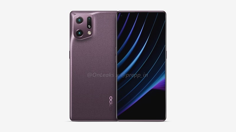 Rendu de l'OPPO Find X5