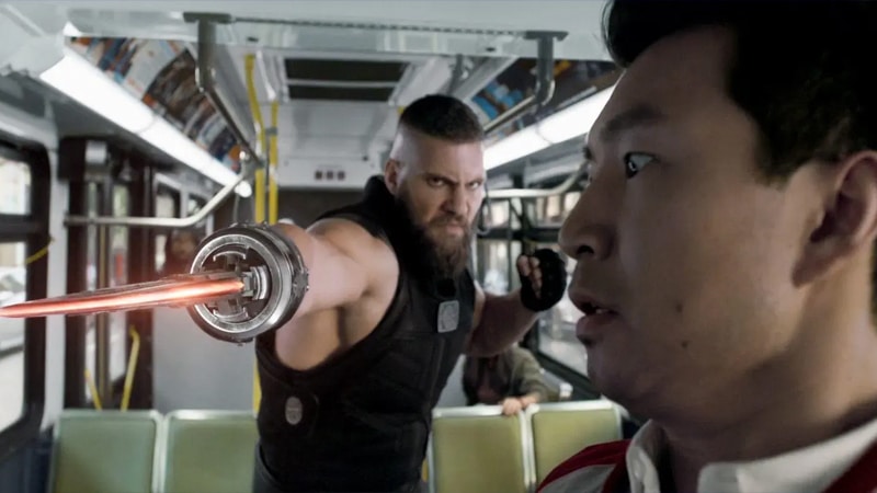 Razor fist face a Shang-Chi - Crédits : Marvel, Disney