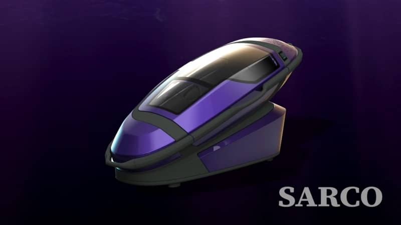 La capsule Sarco d'aide au suicide