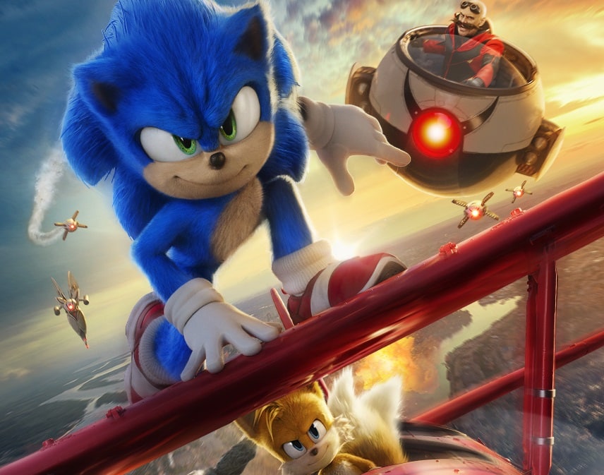 Image 1 : Sonic 2 : premier poster officiel avec Tails et un trailer annoncé