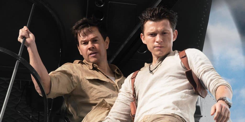 Image 1 : Uncharted : Tom Holland a pris du muscle grâce à Mark Wahlberg