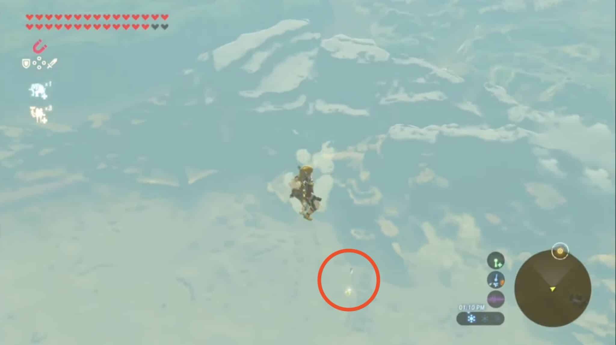 BOTW flèche impossible