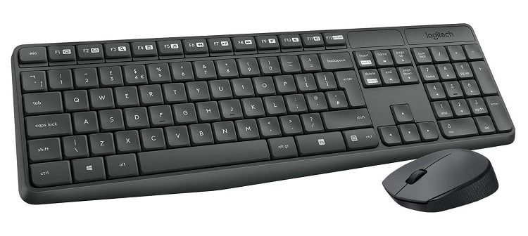 Image 1 : Le combo clavier et souris Logitech MK235 est à 17,49 € seulement