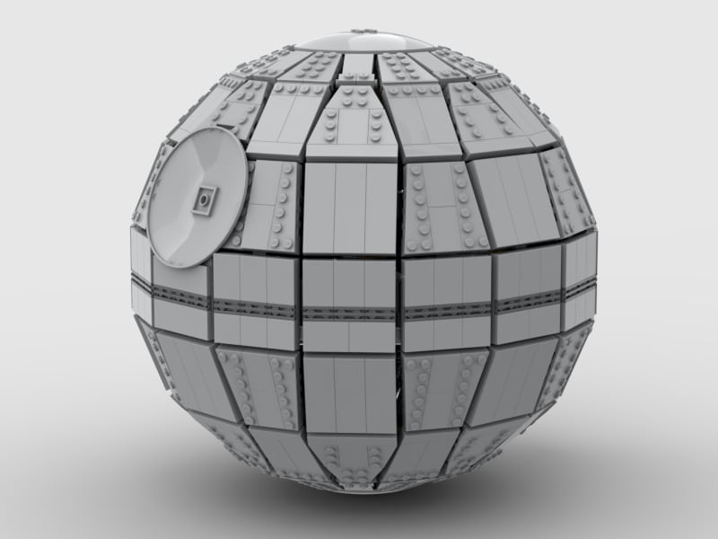 Star Wars : il transforme le Globe de LEGO en Étoile de la Mort