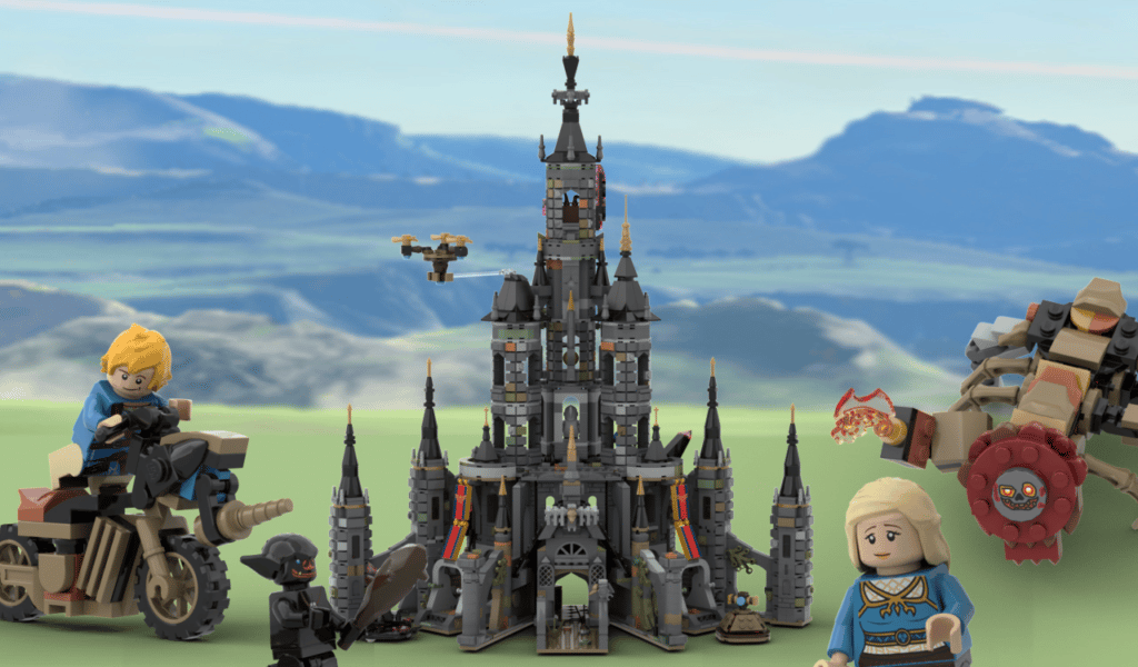 Lego dévoile son incroyable Temple du Temps (Zelda Breath of The Wild)