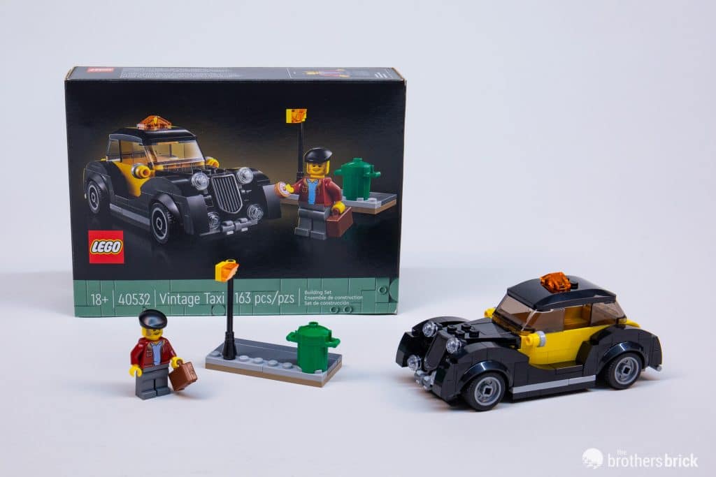 Image 1 : Lego vous offre un taxi vintage si vous êtes un bon client