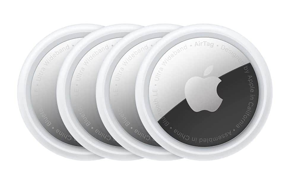 Image 1 : Airtags Apple le lot de 4 est à 101 €