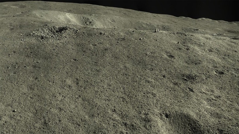 Image 1 : Lune : voici pourquoi le sol de la face cachée est plus collant