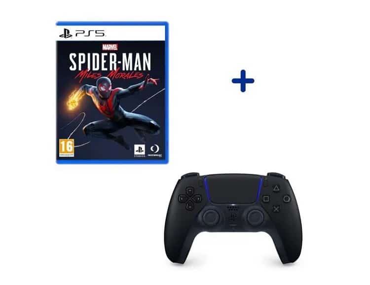 Image 1 : Le pack Spider-Man Miles Morales et manette PS5 DualSense est à moins de 100 €