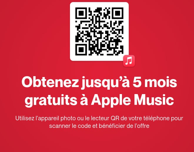 Image 2 : Apple Music : l'astuce pour avoir jusqu'à 5 mois gratuits