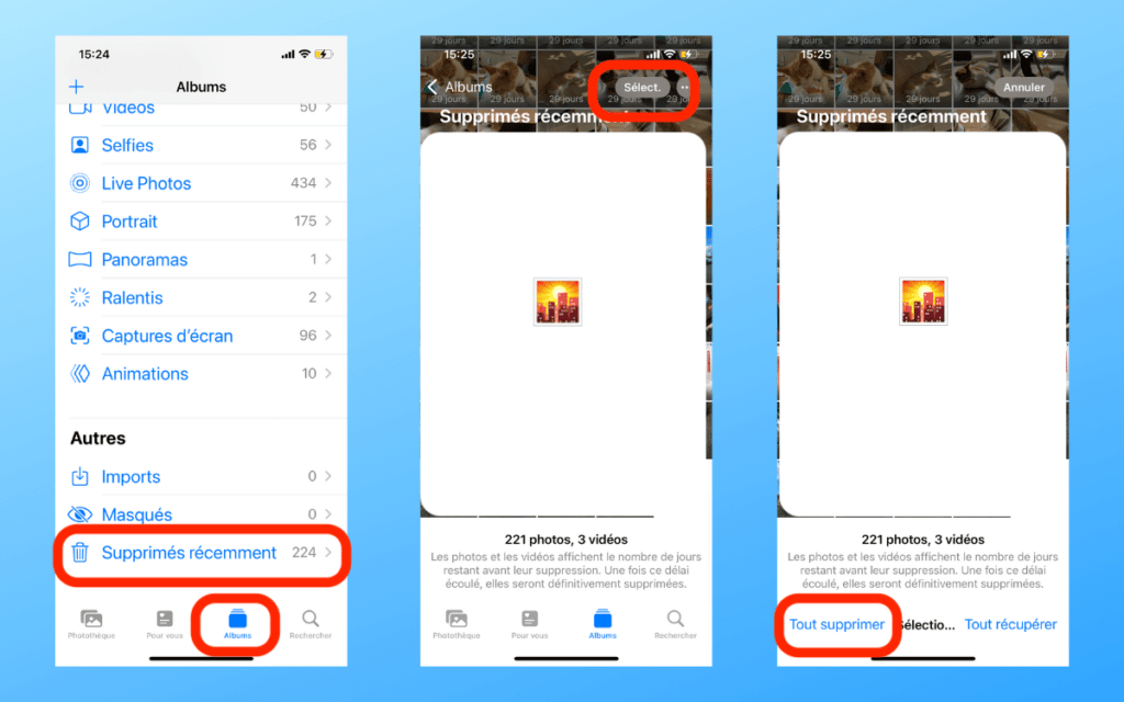 عکسهای Google را حذف کنید عکس های آیفون