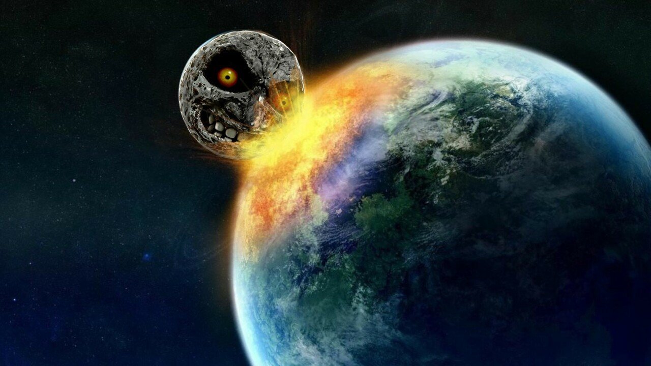 La Lune s'écrase sur Terre