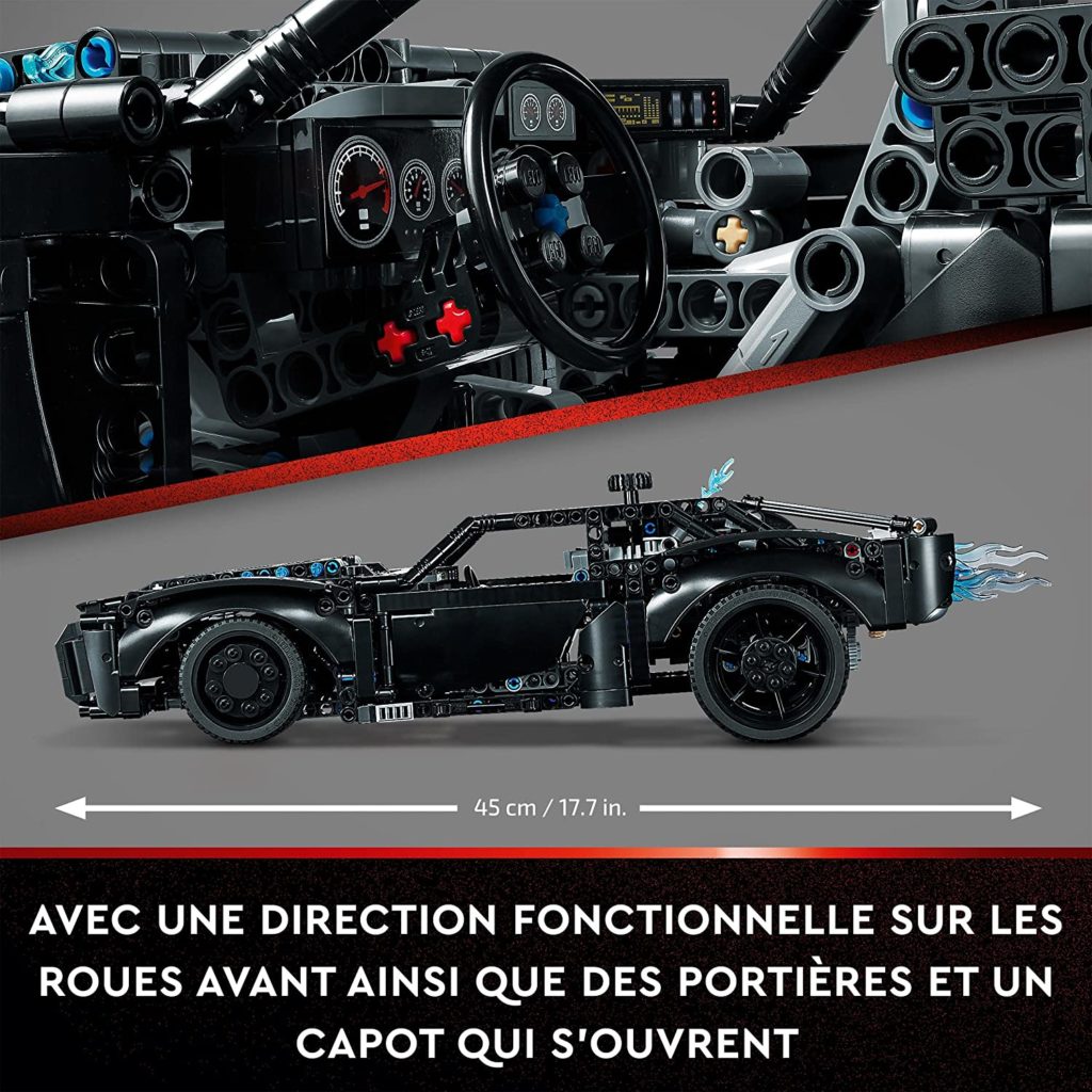 Image 3 : Concours LEGO : on vous offre la Batmobile Technic (42127)