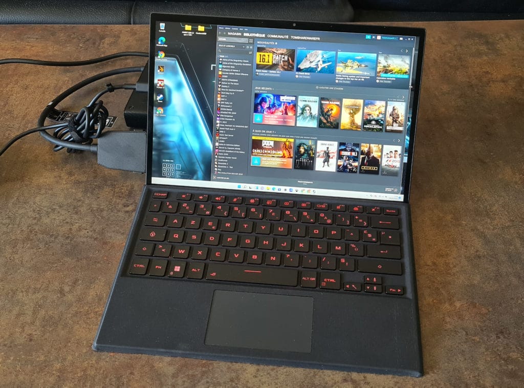 Test Asus ROG Flow Z13 : la tablette PC gamer qu'on n'attendait pas