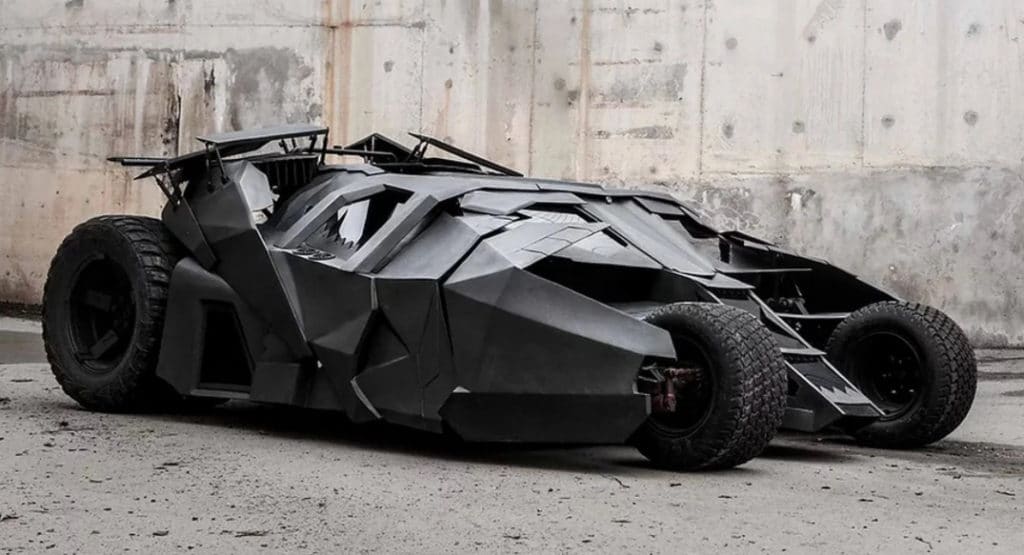 Image 1 : Batman passe au vert : voici la première Batmobile 100 % électrique