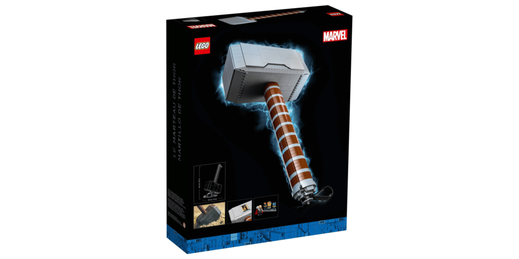 Image 2 : LEGO Marvel : le marteau de Thor grandeur nature est officiel !