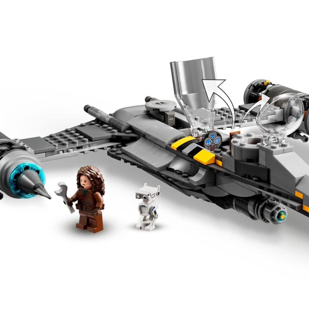 Image 2 : Oubliez le Razor Crest, LEGO sort le nouveau vaisseau du Mandalorien
