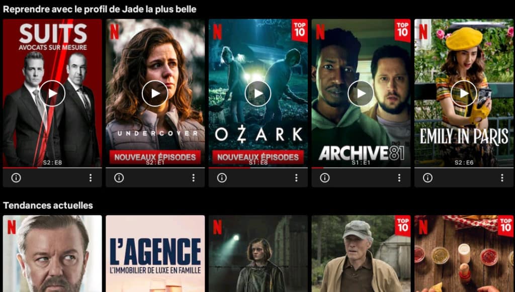 Image 1 : Netflix : vous pouvez supprimer les films/séries que vous ne finirez jamais