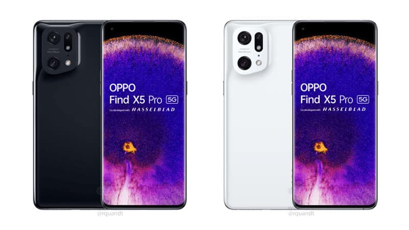 oppo find x5 pro fuite