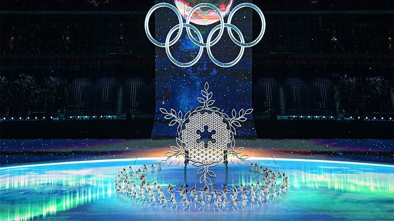 La Chine expose un écran LED de 10552 mètres carrés à la cérémonie d’ouverture des Jeux olympiques - Crédits : kremlin.ru